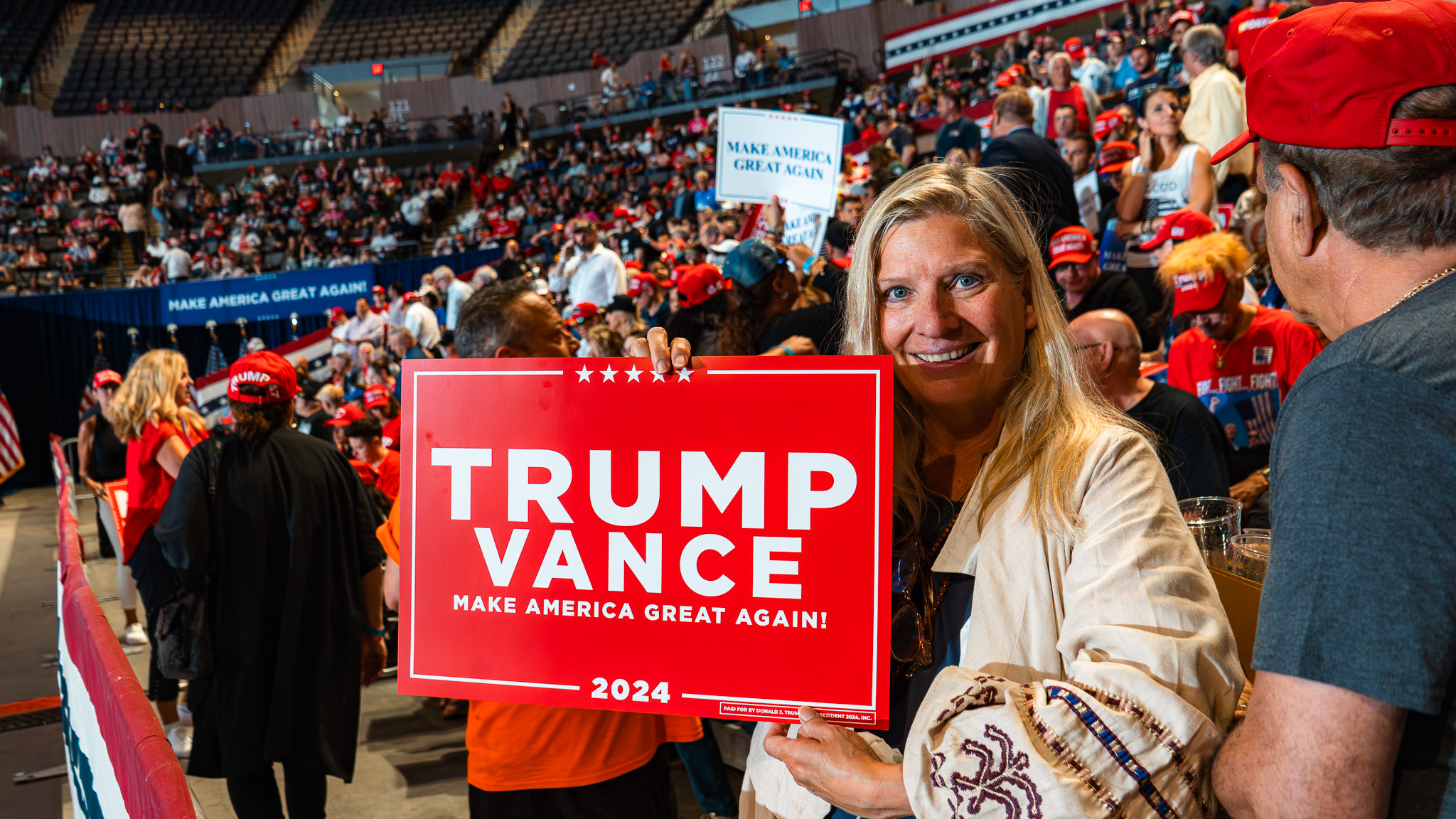 Trump Rally Nassau Coliseum