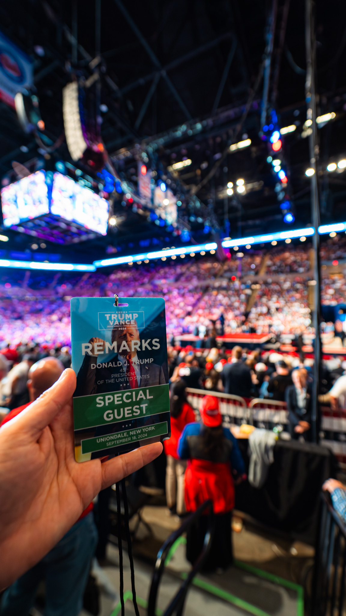 Trump Rally Nassau Coliseum