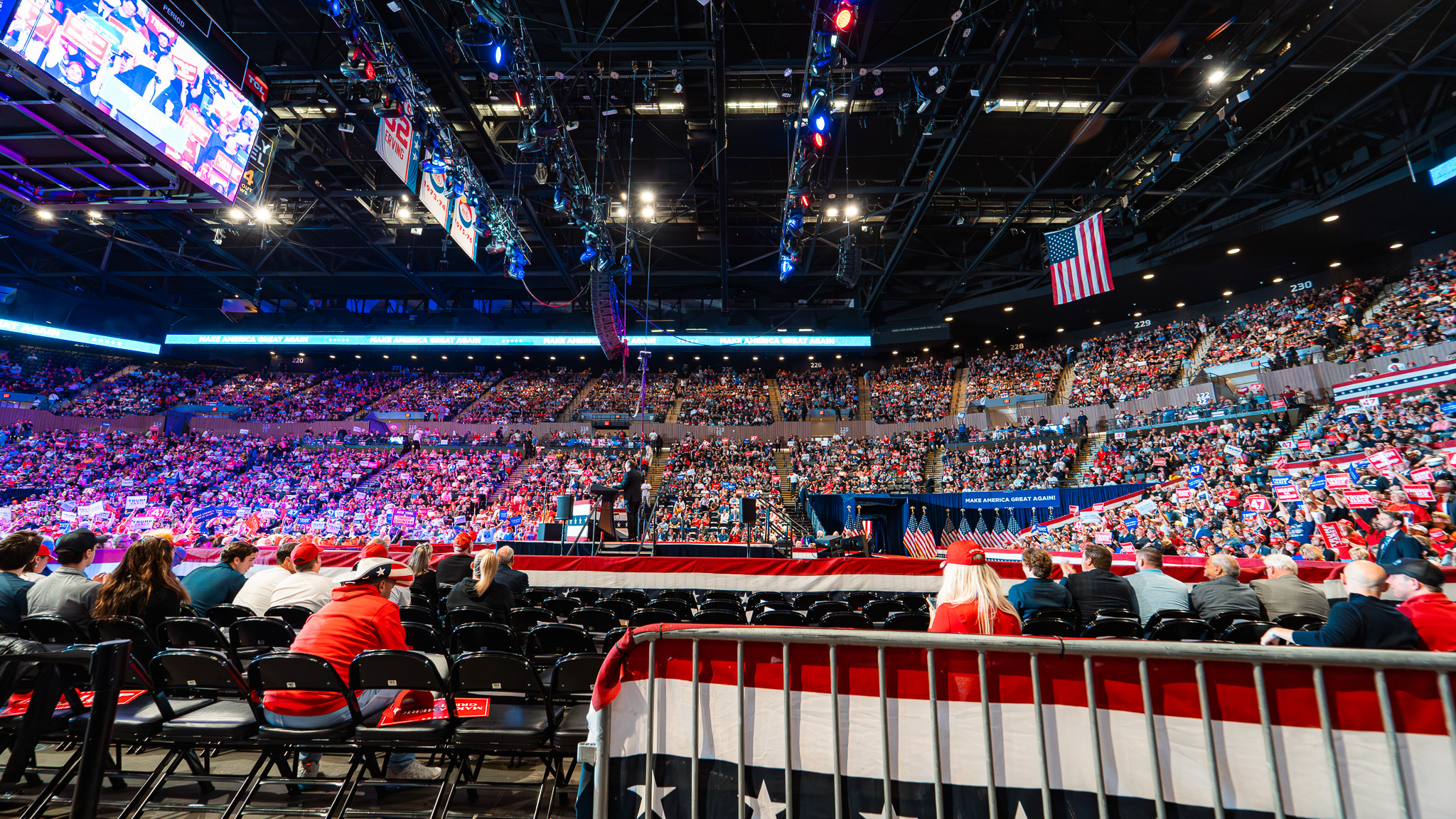 Trump Rally Nassau Coliseum