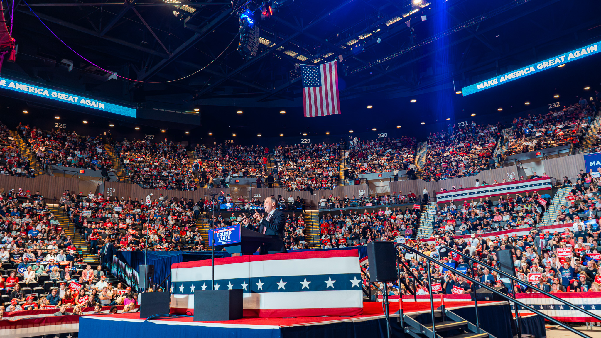 Trump Rally Nassau Coliseum