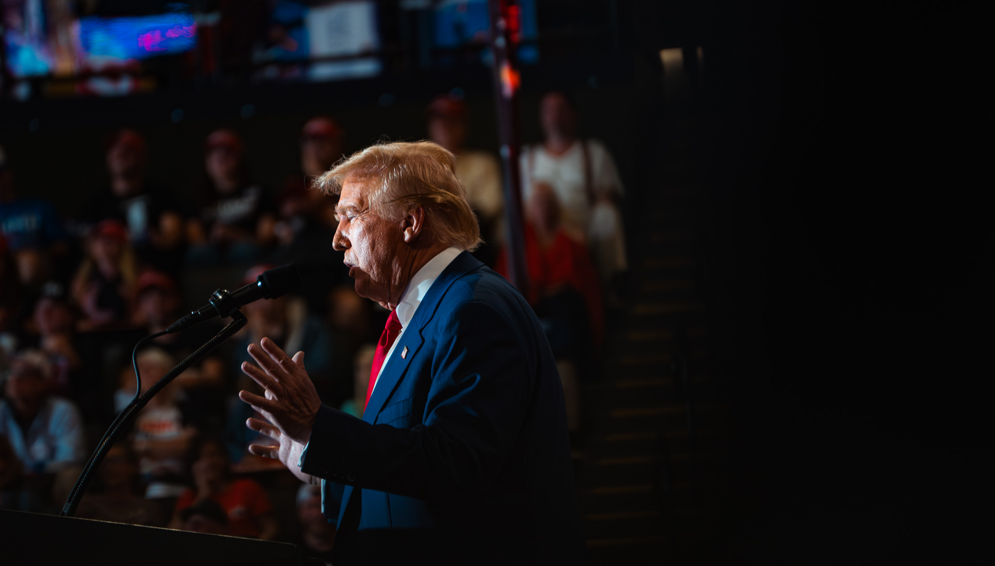 Trump Rally Nassau Coliseum