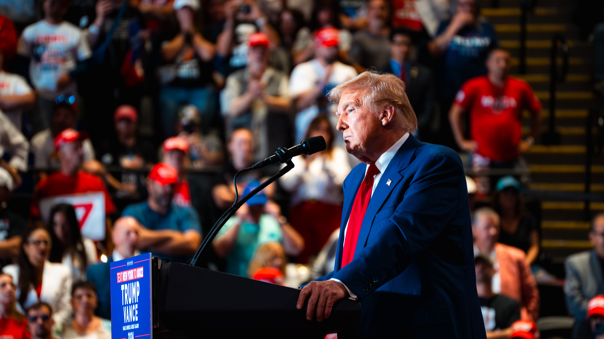 Trump Rally Nassau Coliseum