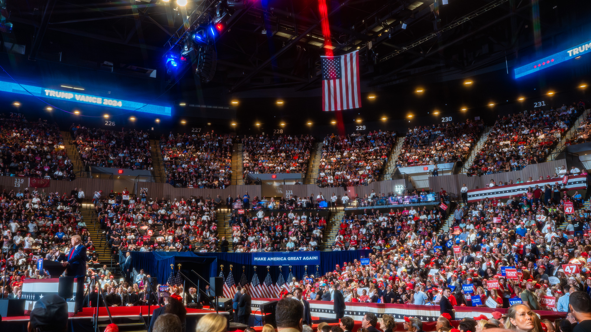 Trump Rally Nassau Coliseum