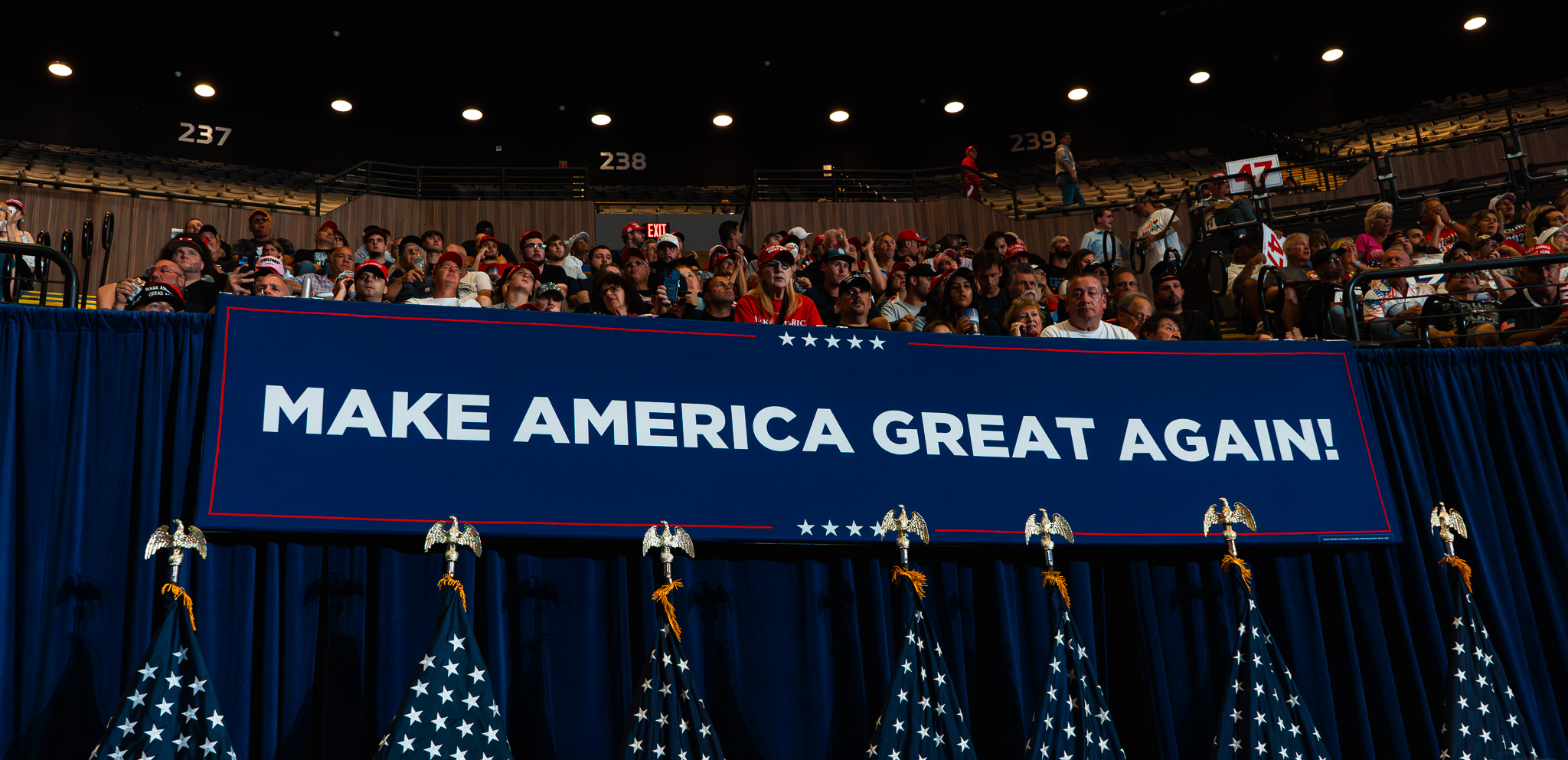 Trump Rally Nassau Coliseum