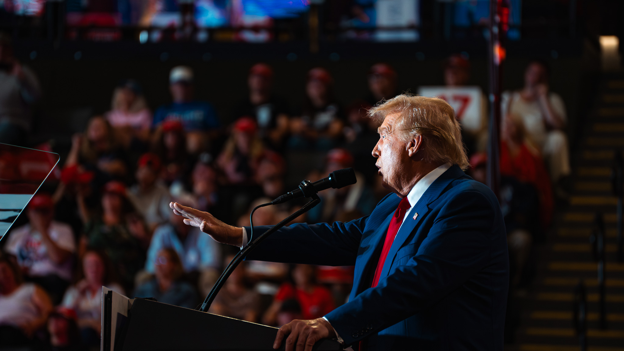 Trump Rally Nassau Coliseum
