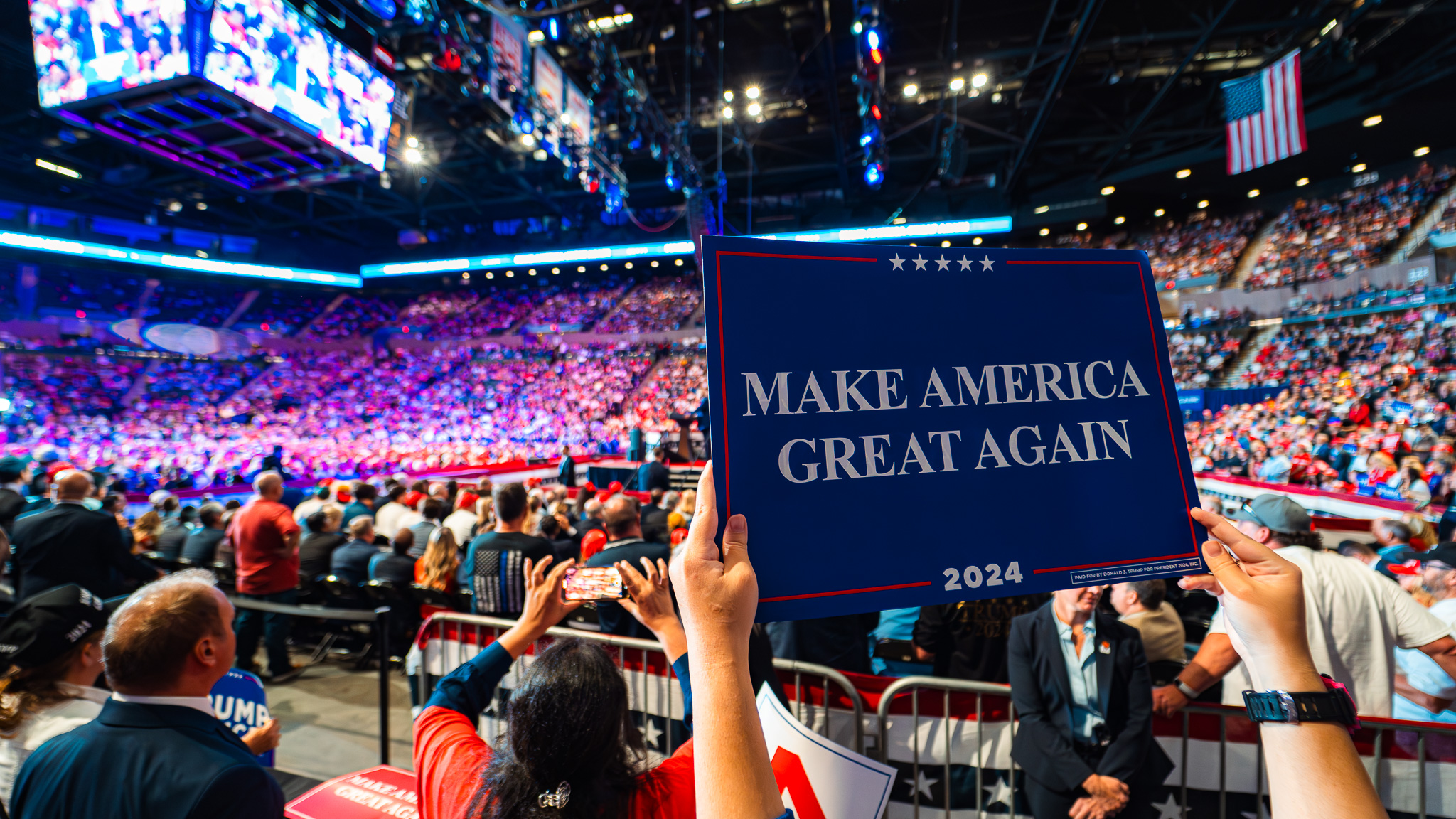 Trump Rally Nassau Coliseum