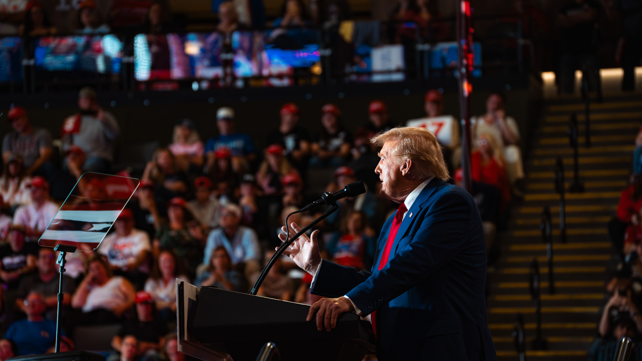 Trump Rally Nassau Coliseum