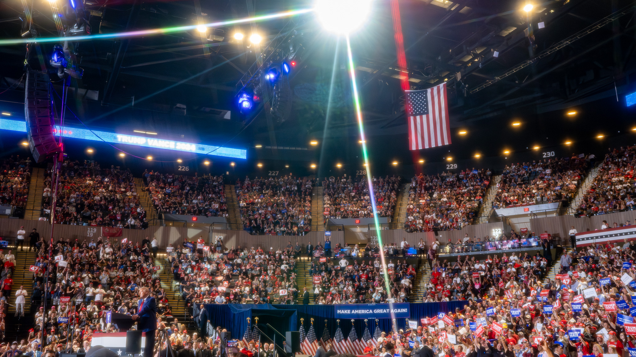 Trump Rally Nassau Coliseum