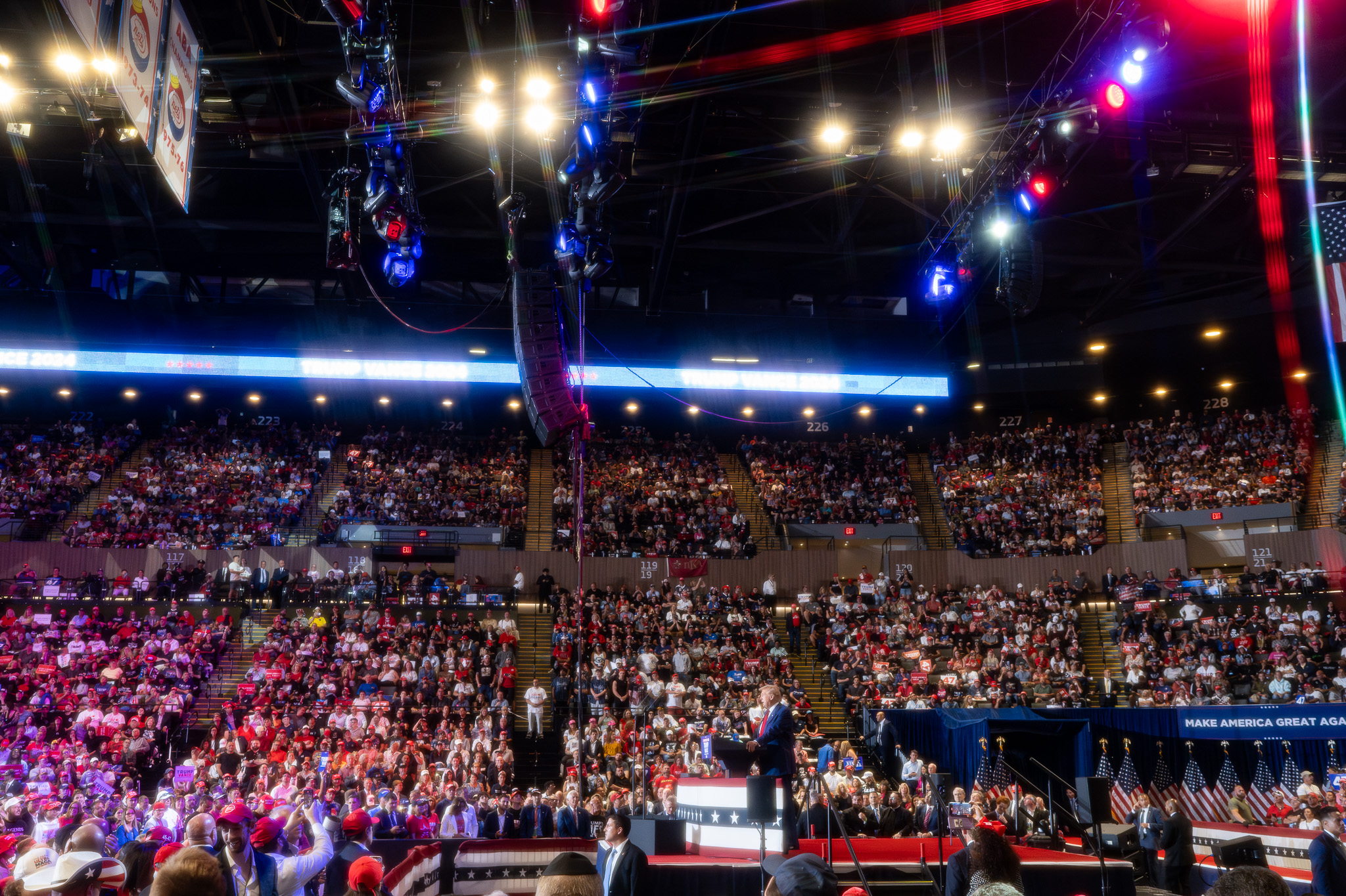Trump Rally Nassau Coliseum