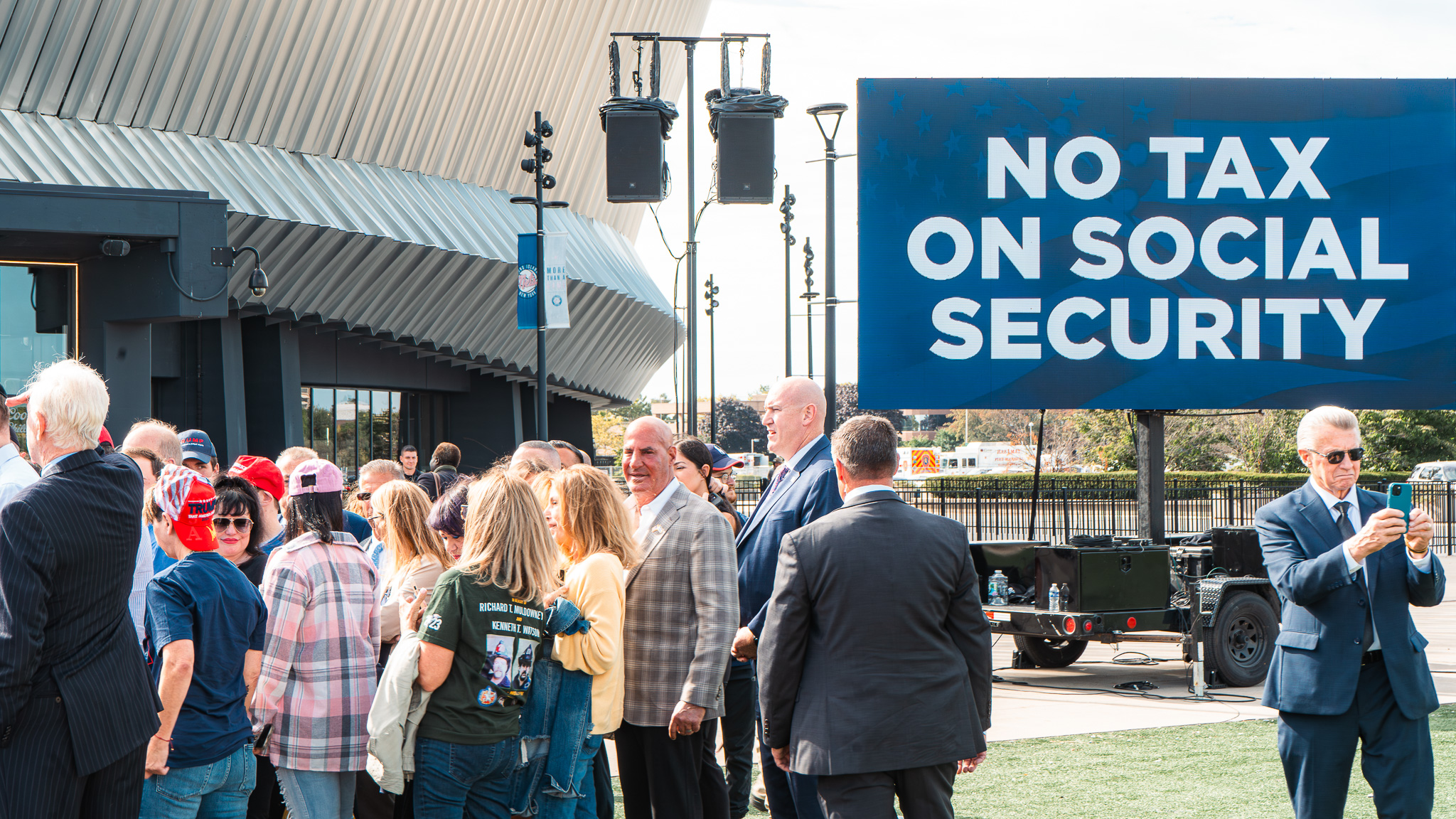 Trump Rally Nassau Coliseum