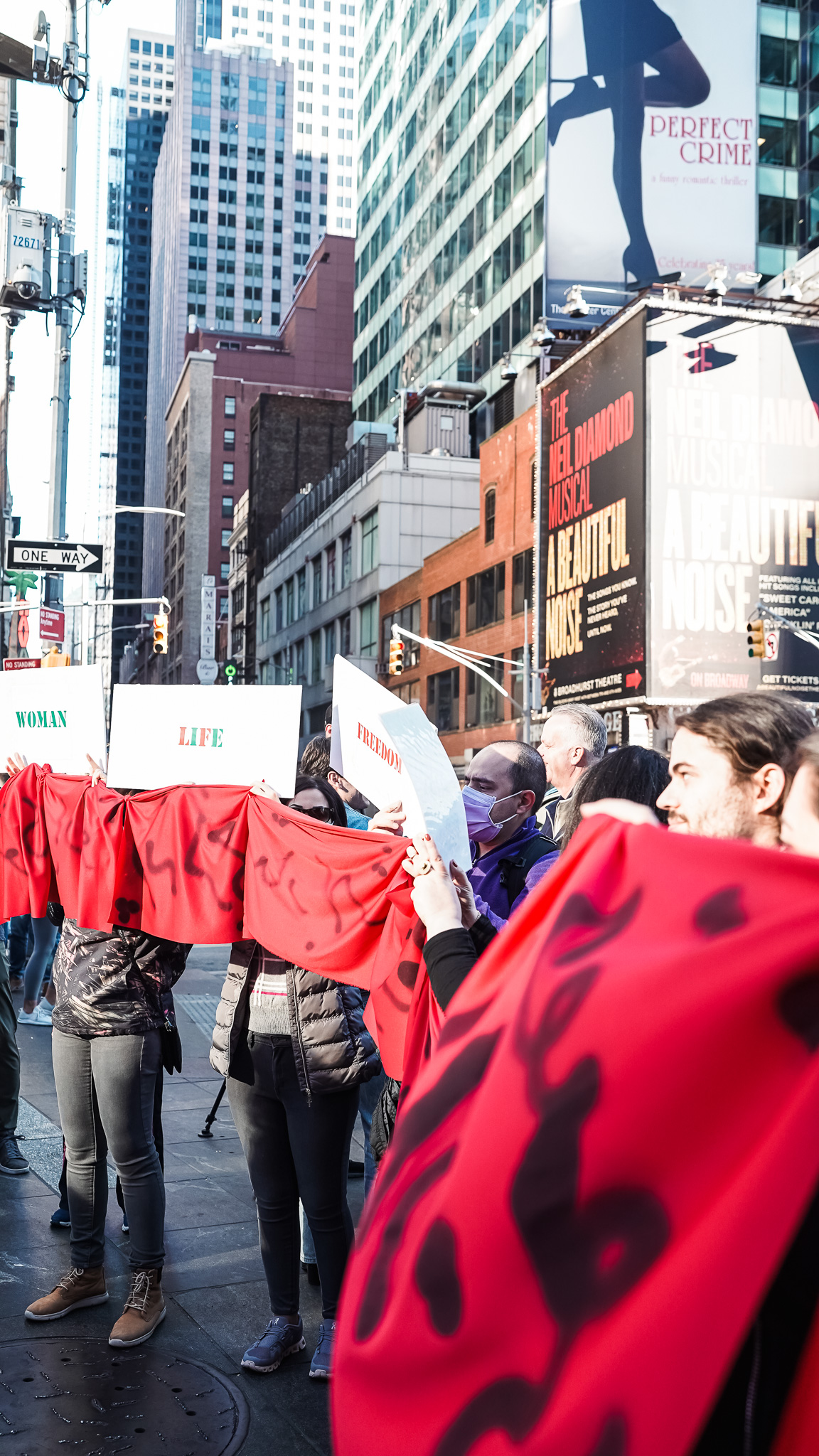 Times Square Protest