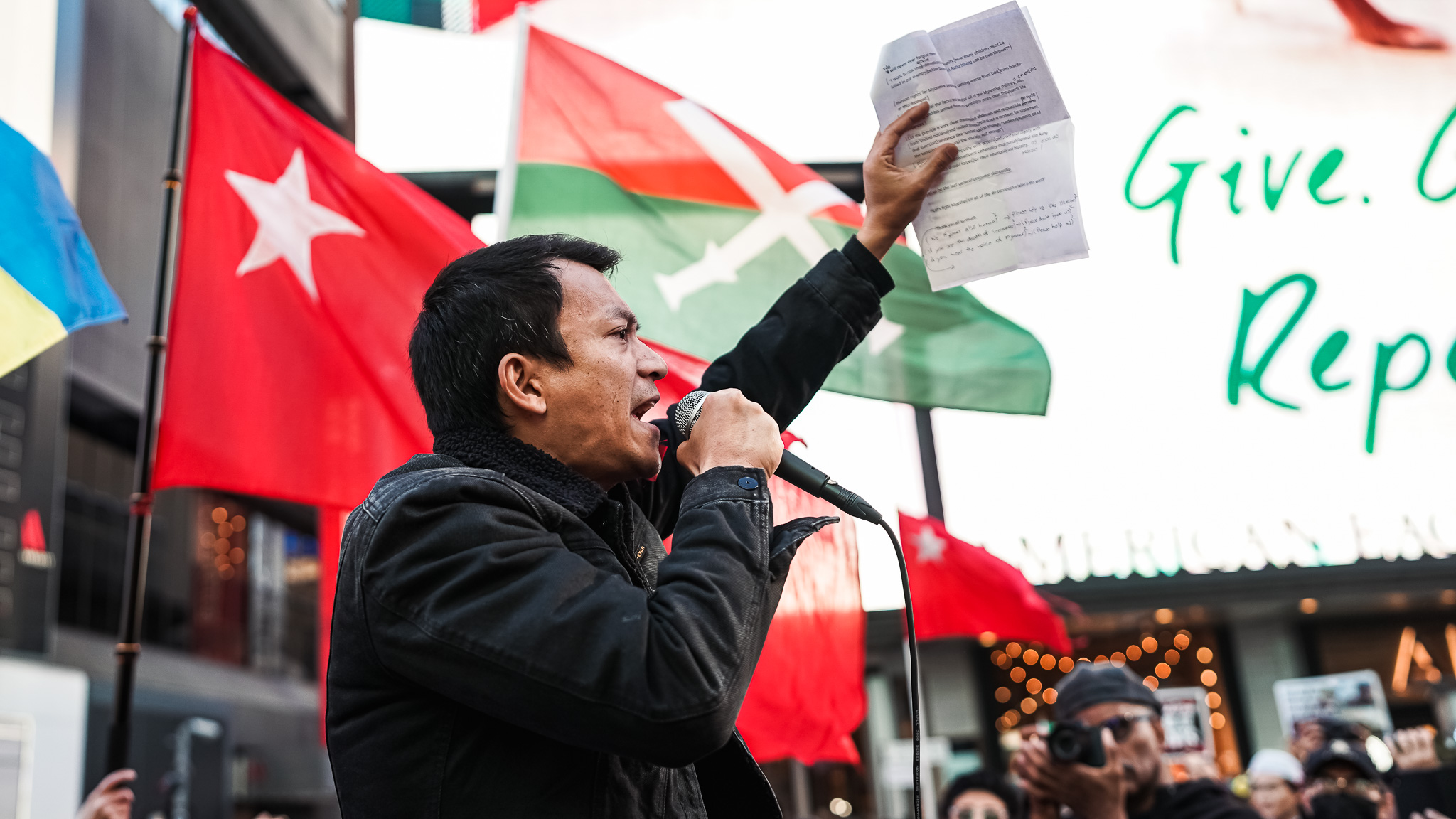 Times Square Protest