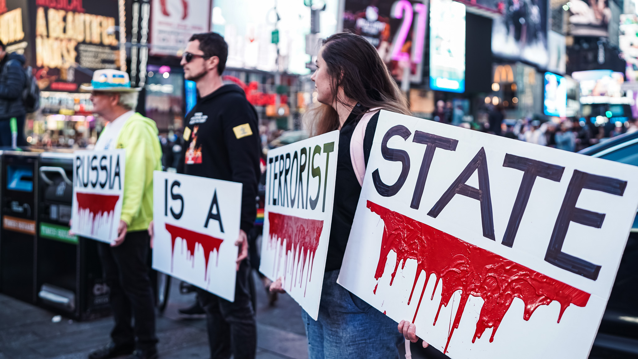 Times Square Protest
