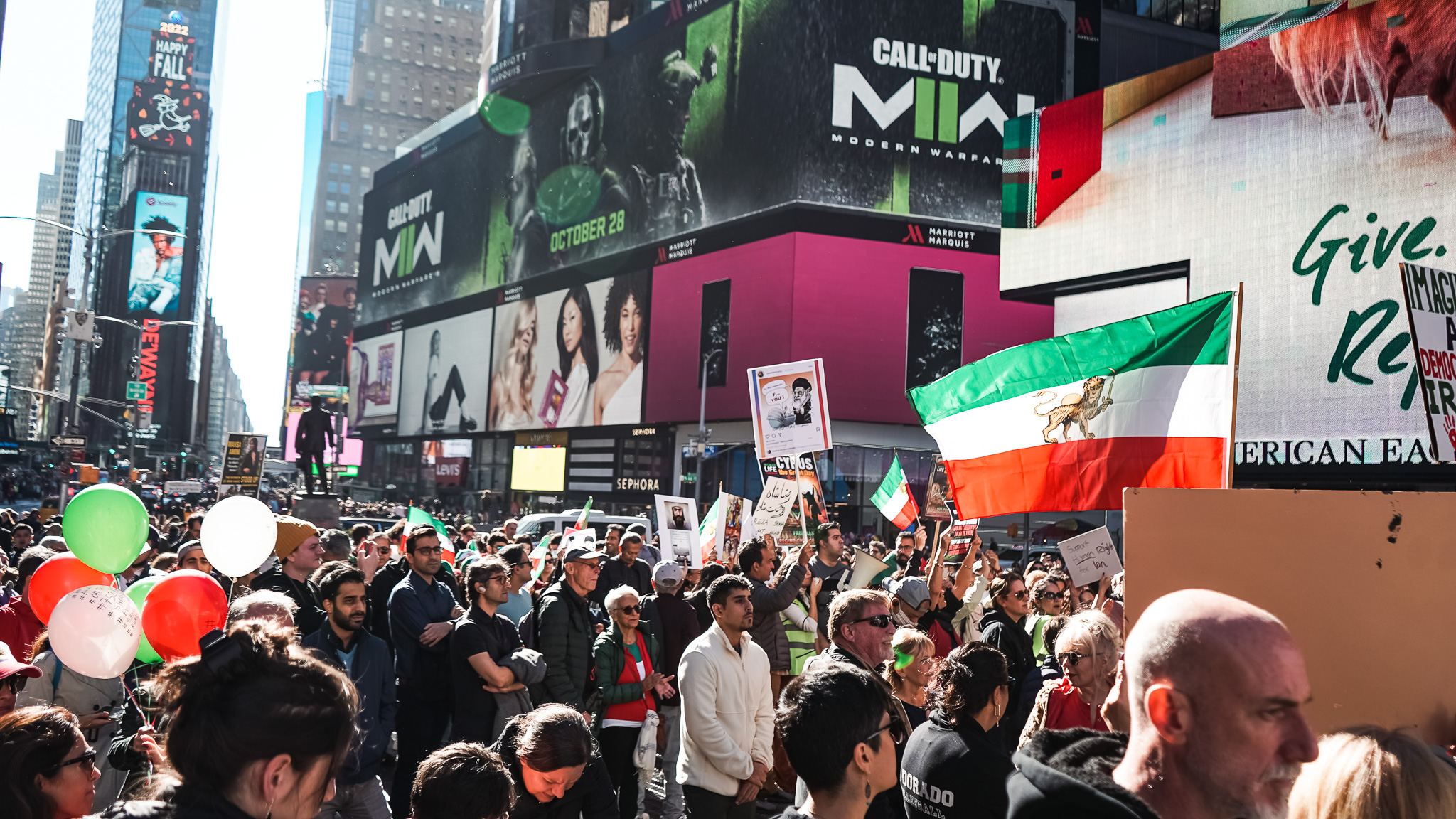 Times Square Protest