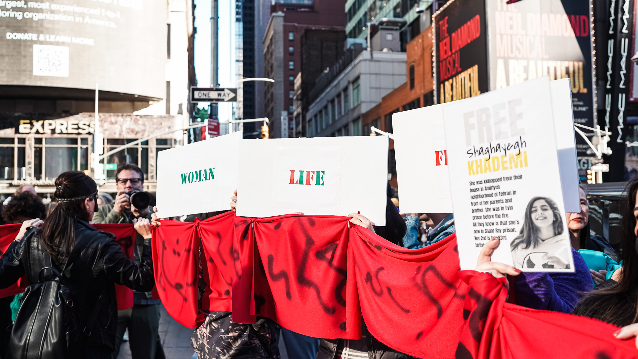 Times Square Protest