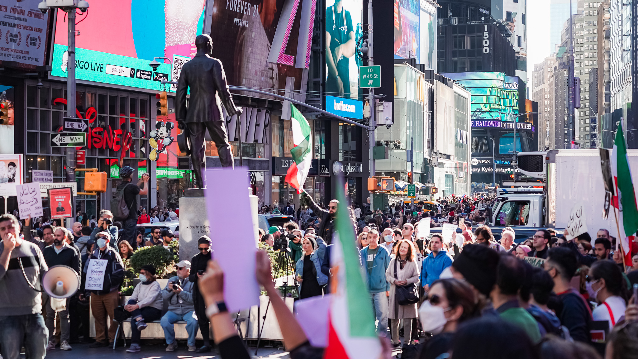 Times Square Protest