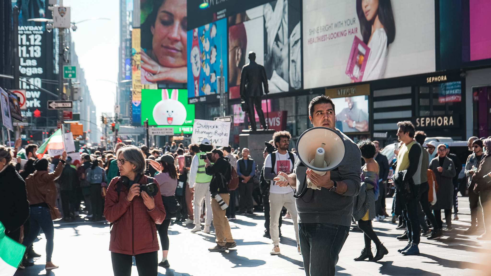 Times Square Protest
