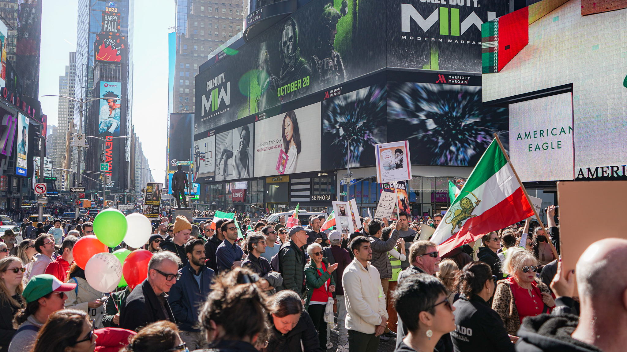 Times Square Protest