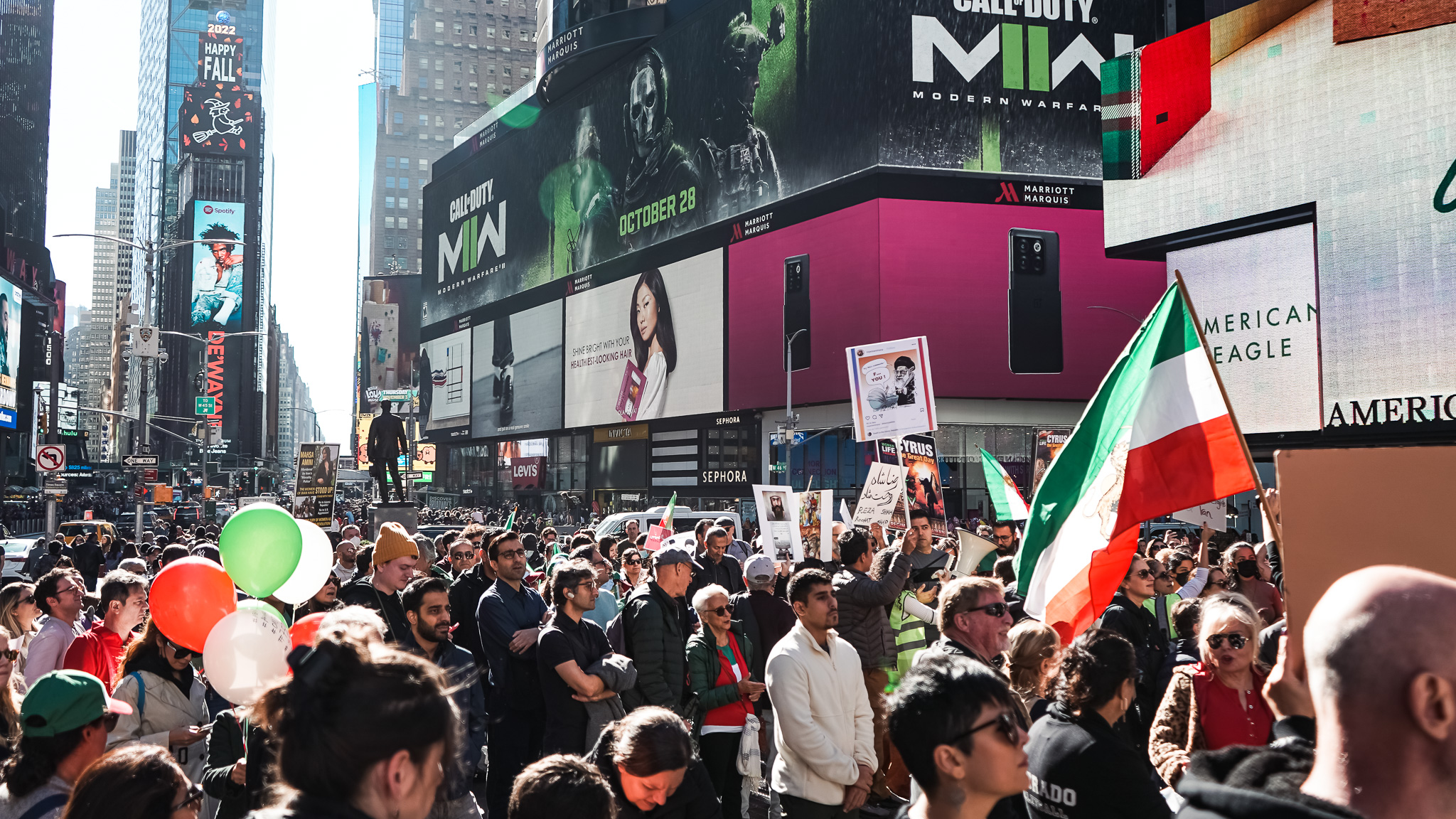 Times Square Protest